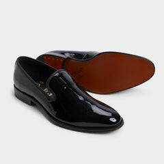 Pendleton Black Men's Dress Shoes - Loafer