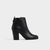 Noemia in Black - Ankle boot, Block heel