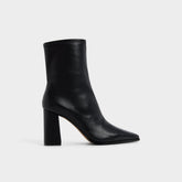 Figgy in Black - Ankle boot, Block heel