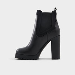 Bold Black Women's Ankle boots - Ankle boot, Lug sole