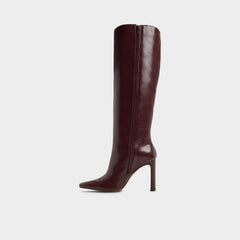 Elyne in Burgundy - Knee-high boot