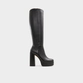 Albie Black Women's Tall Boots - Knee-high boot, Platform