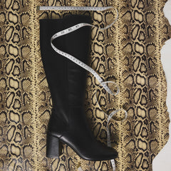 Satori-wc Black/Black Women's Tall Boots - Knee-high boot, Block heel