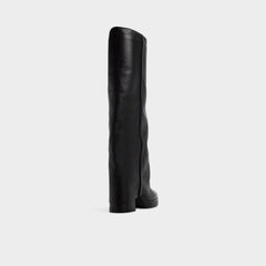 Maeveh in Black - Knee-high boot, Platform