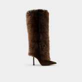 Lennore in Dark Brown 14163383 - Knee-high boot, Stiletto heel
