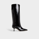 Selora Black Women's Tall Boots - Knee-high boot, Stiletto heel