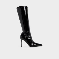 Re in Emily Other Black - Knee-high boot, Stiletto heel