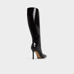 Maellie in Wc Black - Knee-high boot, Stiletto heel