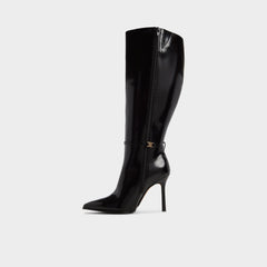 Maellie in Wc Black - Knee-high boot, Stiletto heel