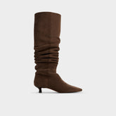 Muttsee Other Brown Women's Tall Boots - Knee-high boot, Brown