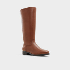 Wicoenitall Cognac Women's Tall Boots - Knee-high boot, Brown