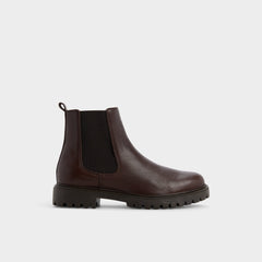 Adalitlan in Medium Brown - Chelsea boot, Lug sole