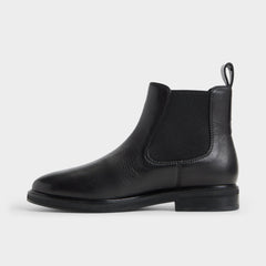 Librah in Black - Chelsea boot, Block heel