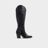 Nevada-wc Black Women's Western - Western knee-high boot, Black