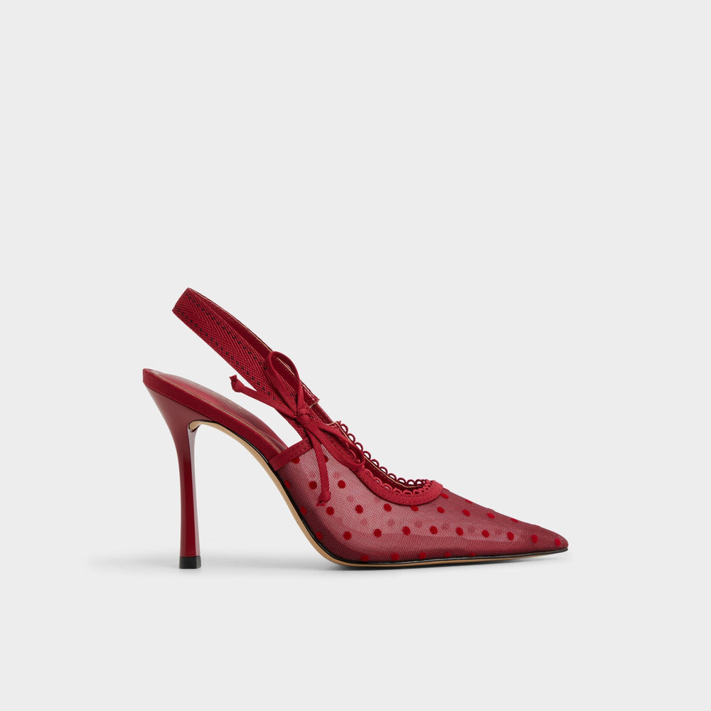 Hennie in Dark Red 14151902 - Slingback heel, Stiletto heel