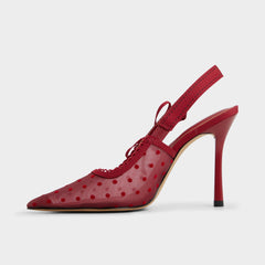 Hennie in Dark Red 14151902 - Slingback heel, Stiletto heel