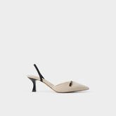 Nailah Open Natural Women's Kitten heels - Slingback heel, Kitten heel