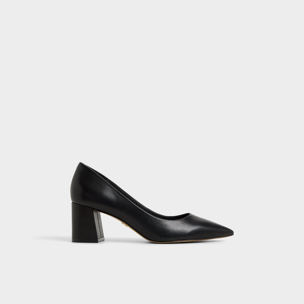 Ybalelin Black Women's Block heels - Pump, Block heel