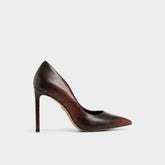 Stessy2 in 0 Open Brown - Pump, Stiletto heel