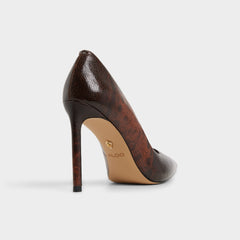 Stessy2 in 0 Open Brown - Pump, Stiletto heel