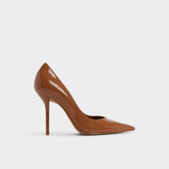 Emelie in Medium Brown - Pump, Stiletto heel