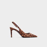 Syliaa in Black Gold Multi - Slingback heel
