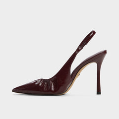 Mystie Bordo Women's Slingbacks - Slingback heel, Stiletto heel