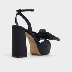 Luscious in Black 14154112 - Strappy heeled sandal, Platform
