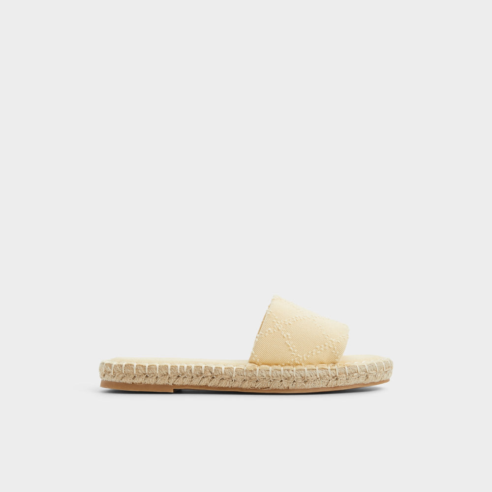 Erireni Dark Yellow Women's Platform sandals - Slide sandal