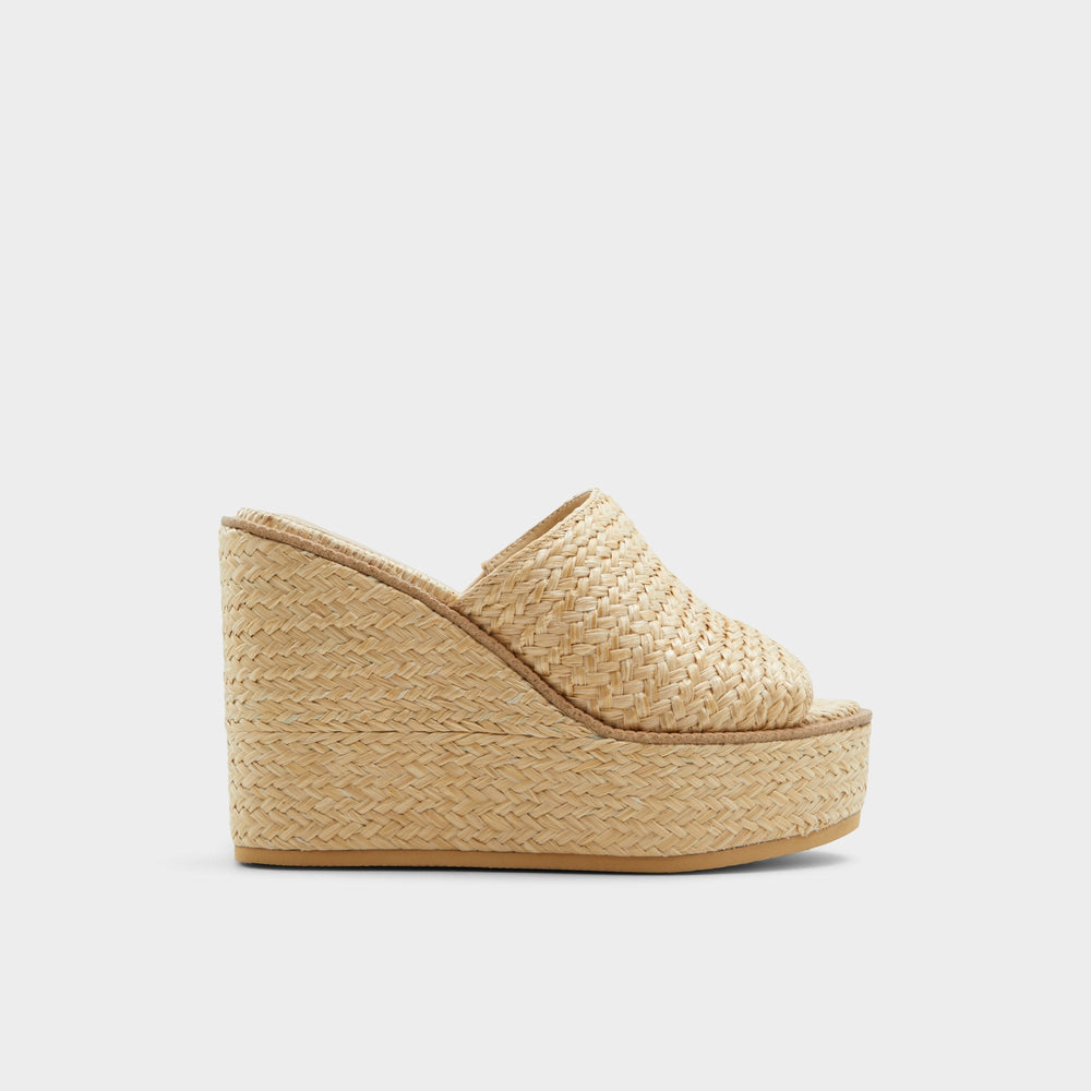 Midsommar Open Natural Women's Wedges - Wedge sandal, Wedge heel
