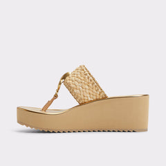 Penelopy Natural Women's Wedges - Wedge sandal, Wedge heel