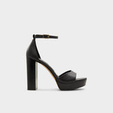 Enaegyn2.0 Black Women's Platform sandals - Strappy heeled sandal, Platform
