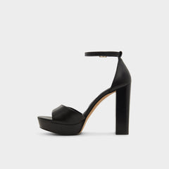 Enaegyn2.0 Black Women's Platform sandals - Strappy heeled sandal, Platform