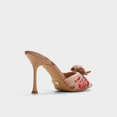 Rosalina in Beige Combo 14193392 - Heeled mule, Stiletto heel