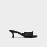 Begoniaa Black Women's Heeled mules - Heeled mule, Kitten heel