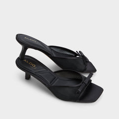 Begoniaa Black Women's Heeled mules - Heeled mule, Kitten heel