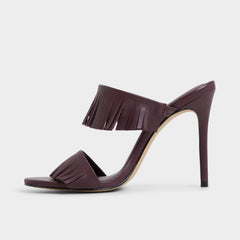 Nahanie in Bordo - Heeled mule, Stiletto heel