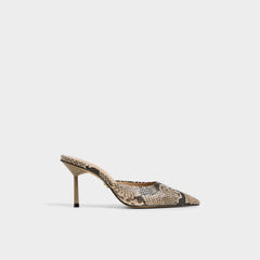 Beatrixy Python Women's Heeled mules - Heeled mule, Stiletto heel