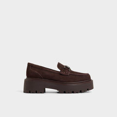 Oneameth in Dark Brown - Loafer, Lug sole