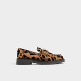 Kalya in Brown Multi - Loafer, Block heel
