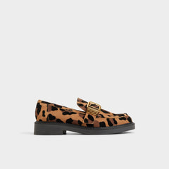 Kalya in Brown Multi - Loafer, Block heel