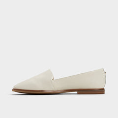 Caraelia White/Bone Women's Loafers & Oxfords - Loafer