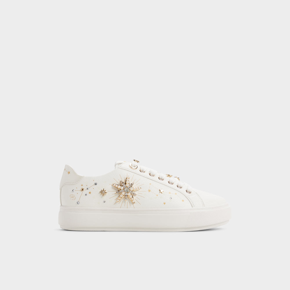 Starbright in White - Sneaker, Cup sole
