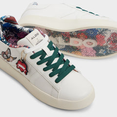Whatisadam in White Multi 14038437 - Low top sneaker, Cup sole