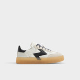 Retrostep White/Black Women's Low top sneakers - Low top sneaker, Jogger sole