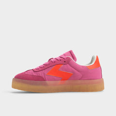 Retrostep Bright Pink Women's Low top sneakers - Low top sneaker, Jogger sole