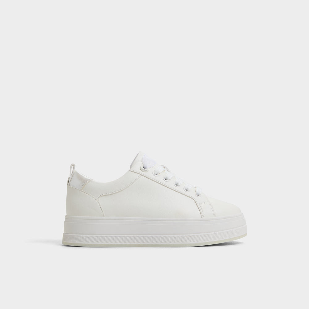 Chiccomfort Open White Women's Platform and wedge sneakers - Low top sneaker