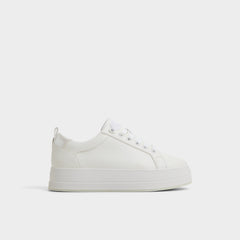 Chiccomfort Open White Women's Platform and wedge sneakers - Low top sneaker