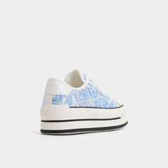 Rayes Open Blue Women's Platform and wedge sneakers - Low top sneaker, Platform