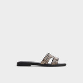 Itsandal in Open Brown 14190528 - Slide sandal